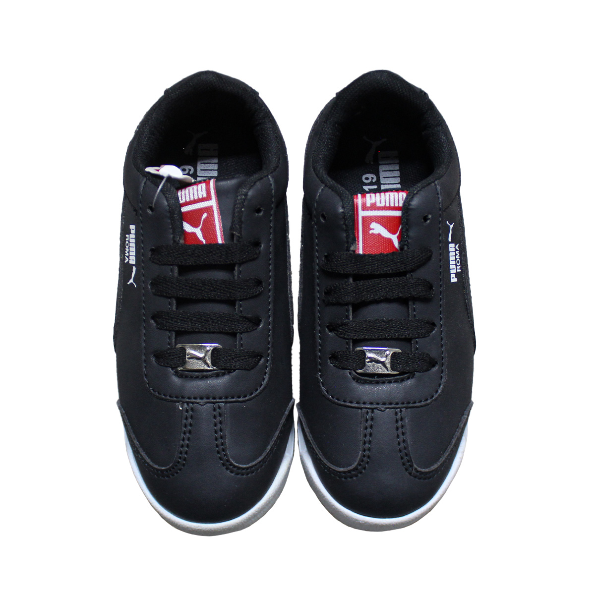 Imagen real de Tenis de niño, negro, tipo puma