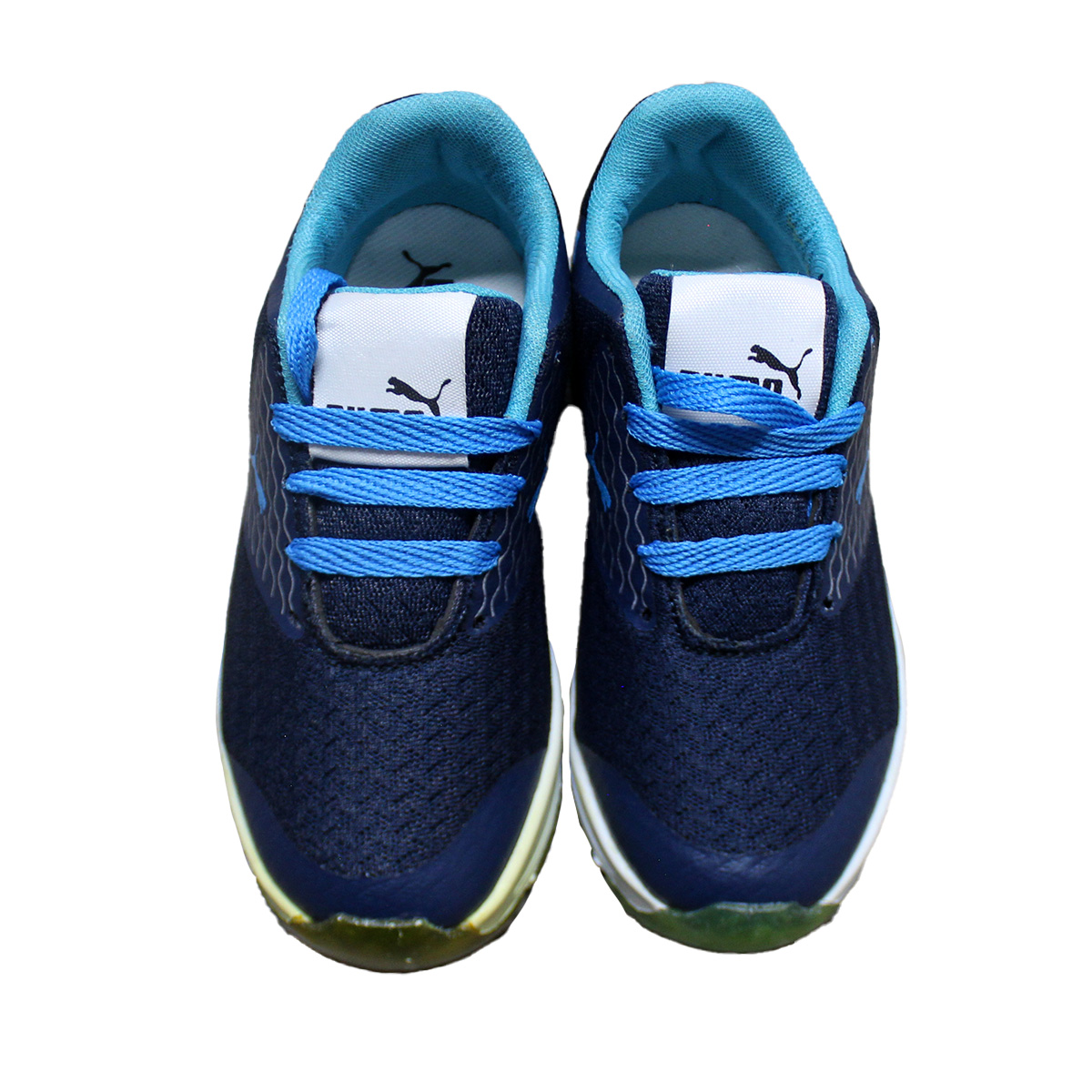 Imagen real de Tenis de niño, azules "Tipo PUMA"