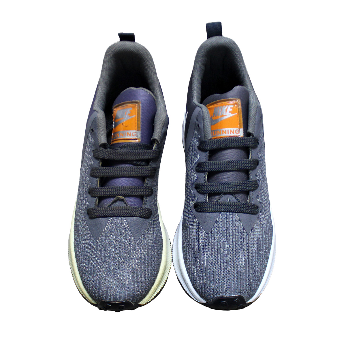 Imagen real de Tenis de hombre, grises "Tipo Nike"