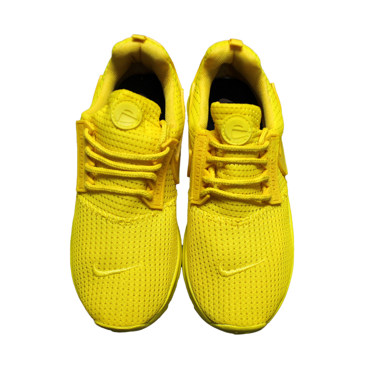 Imagen real de Tenis de hombre, amarillo "Tipo Nike"