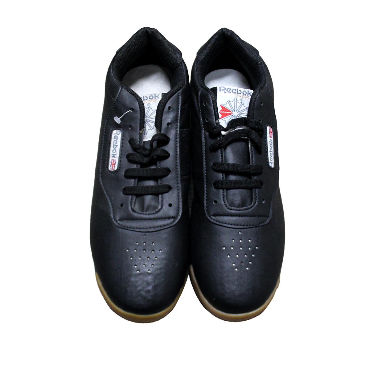 Imagen real de Tenis de hombre, negros "Tipo Rebook "